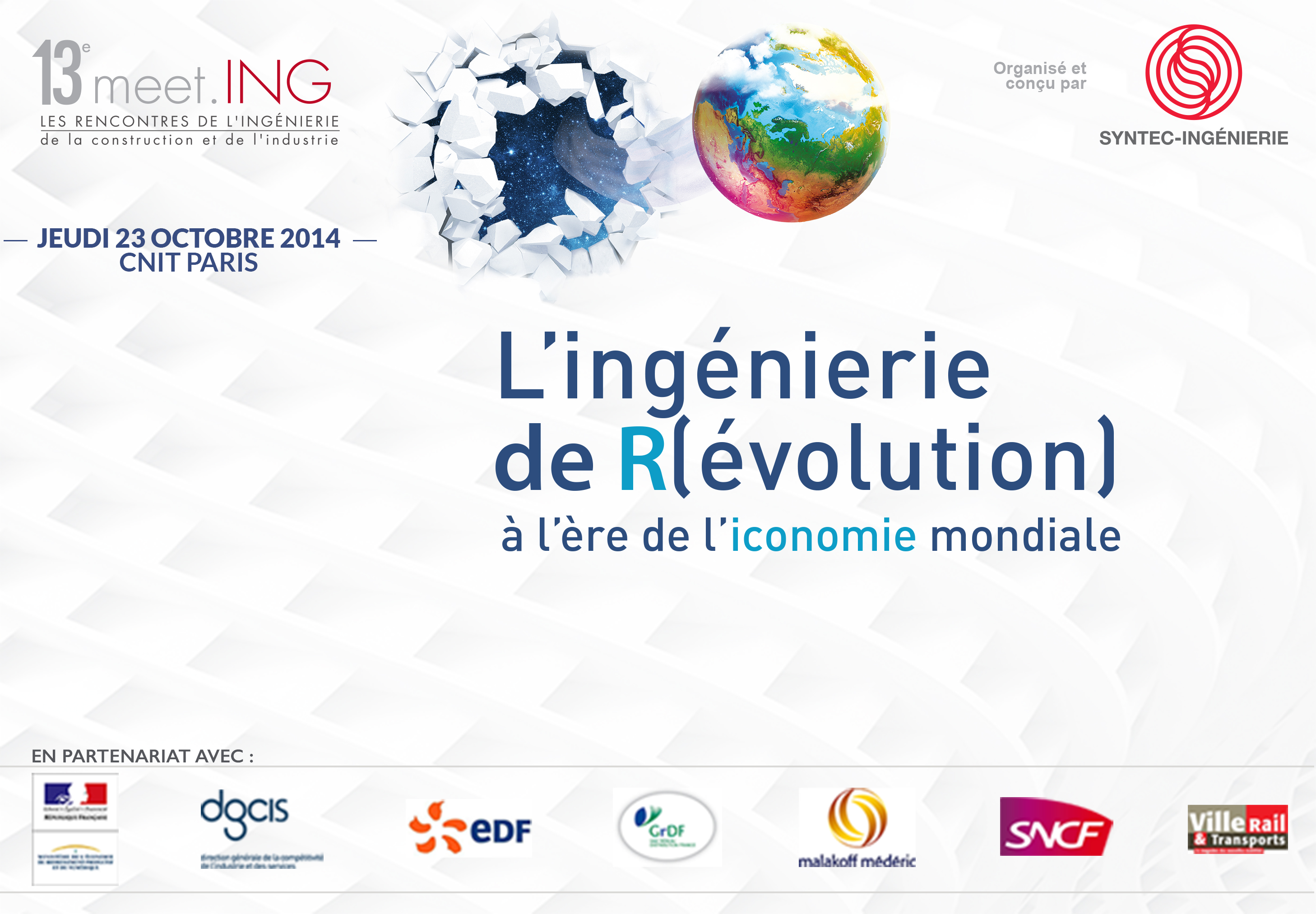 A vos agendas : Forum meet.ING le jeudi 23 octobre 2014